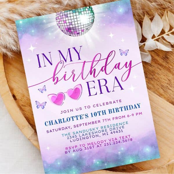 Taylor Swift Birthday Party for Kids - Eras Tour